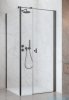 Radaway Nes Kds I Brushed GunMetal kabina 100x100cm prawa szczotkowany grafit 10023100-92-01R/10043100-92-01